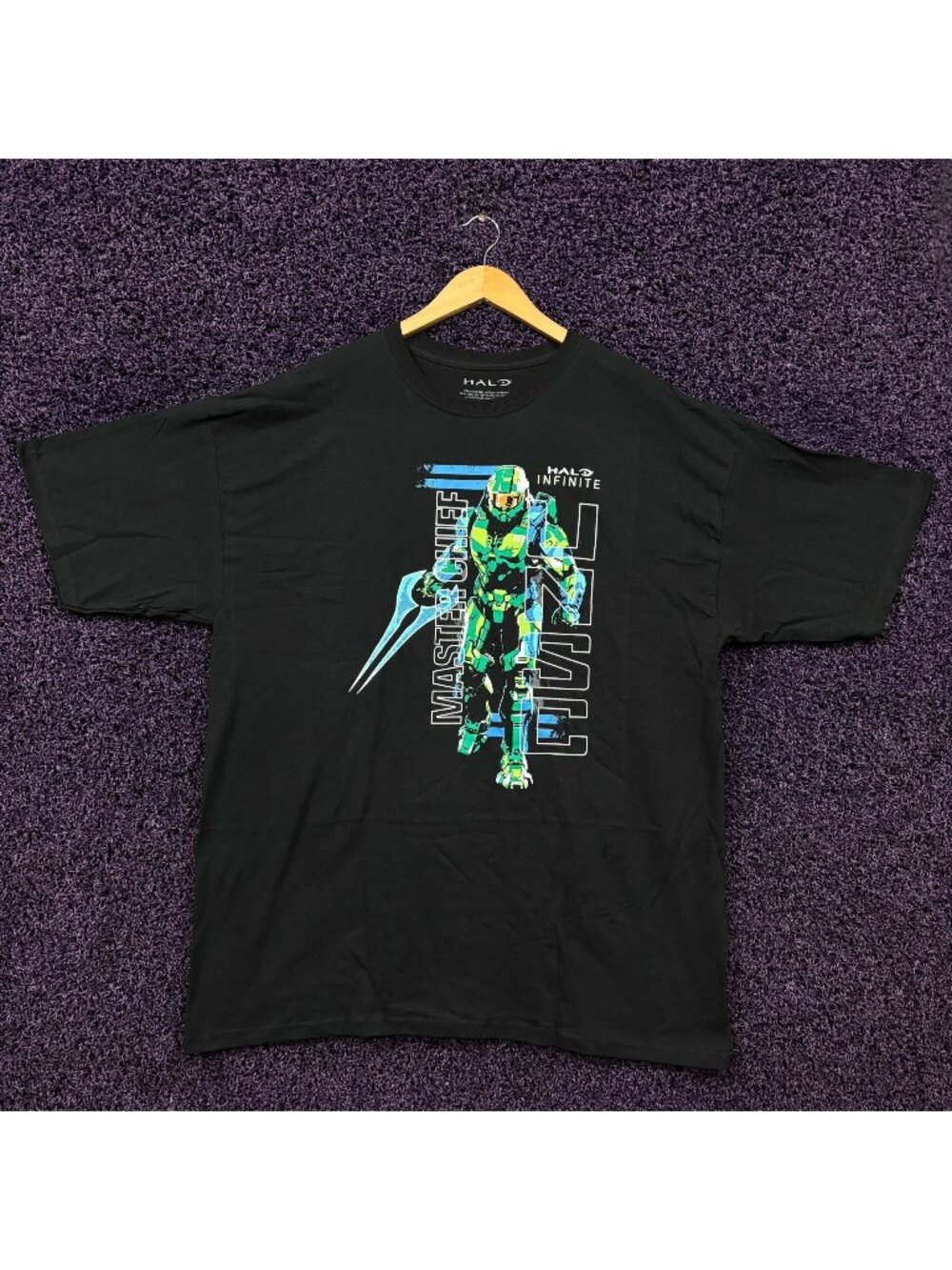 Master Chief Energy Sword Halo Infinite Promo T-Shirt XXL